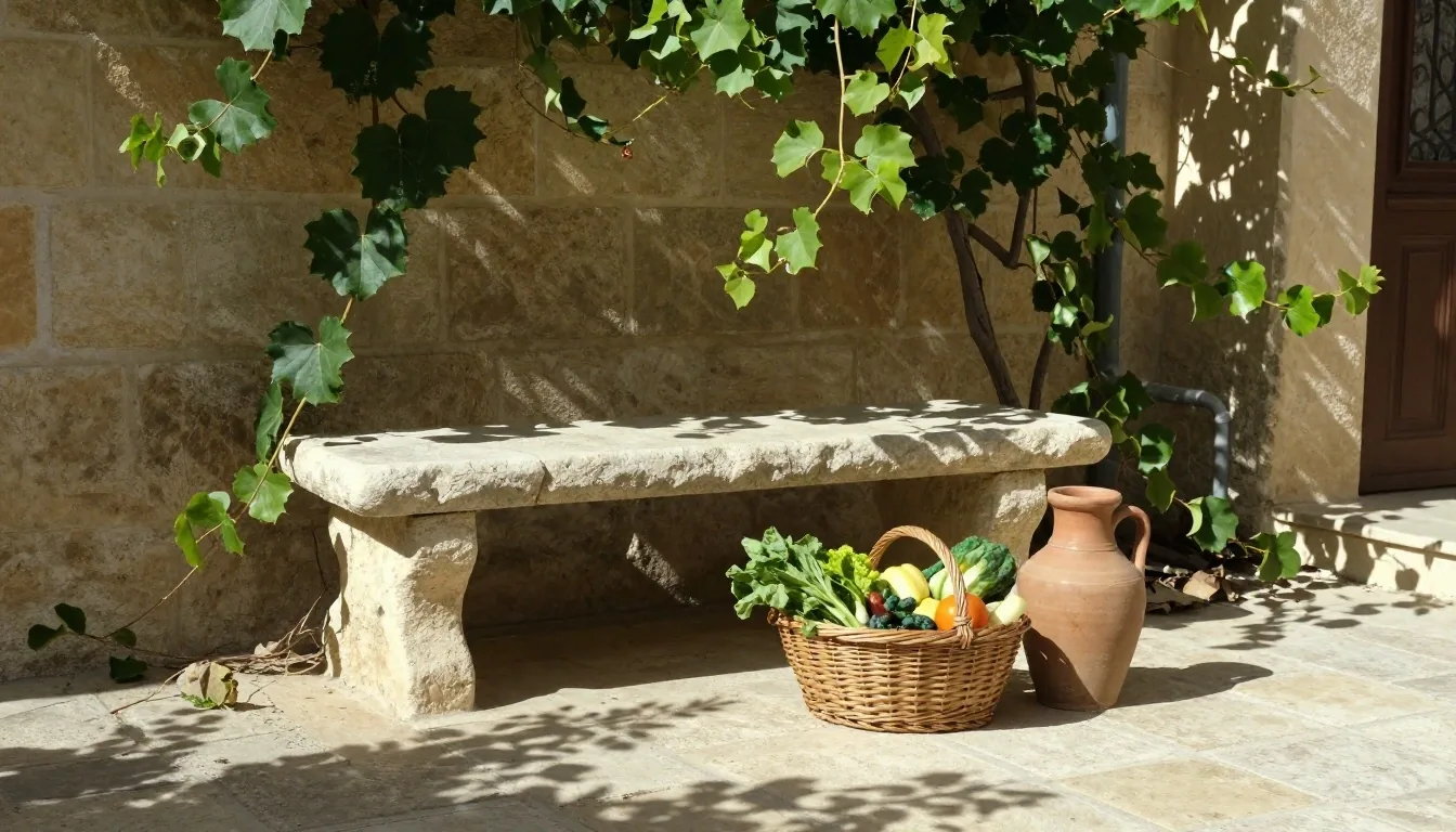 A quiet consultation desk prepared for an online nutrition appointment, with a notebook and a glass of water in morning light